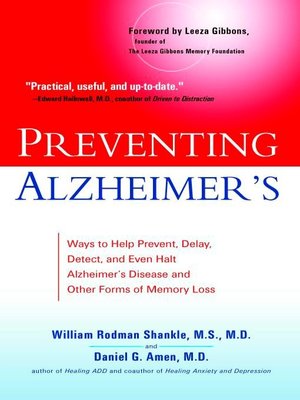 cover image of Preventing Alzheimer's